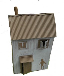 Cardboard-house